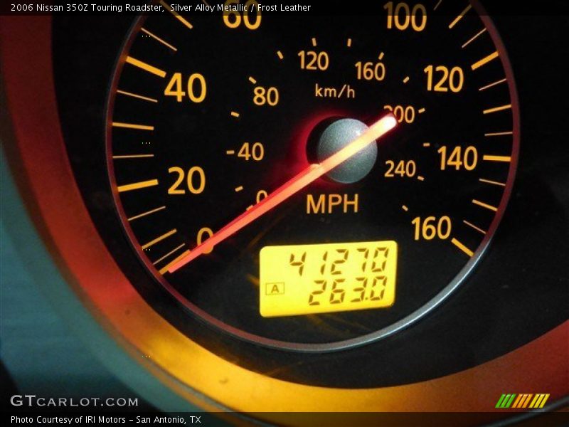 Silver Alloy Metallic / Frost Leather 2006 Nissan 350Z Touring Roadster