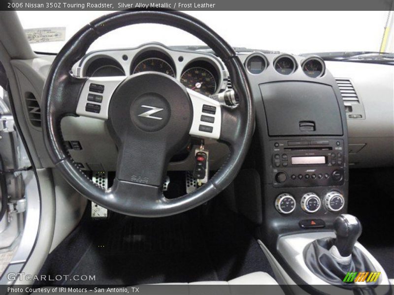 Silver Alloy Metallic / Frost Leather 2006 Nissan 350Z Touring Roadster