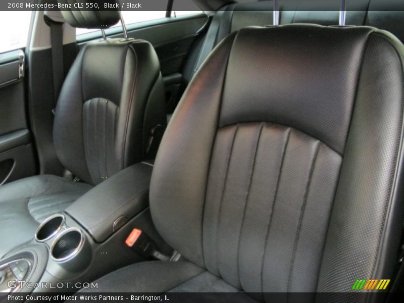 Black / Black 2008 Mercedes-Benz CLS 550