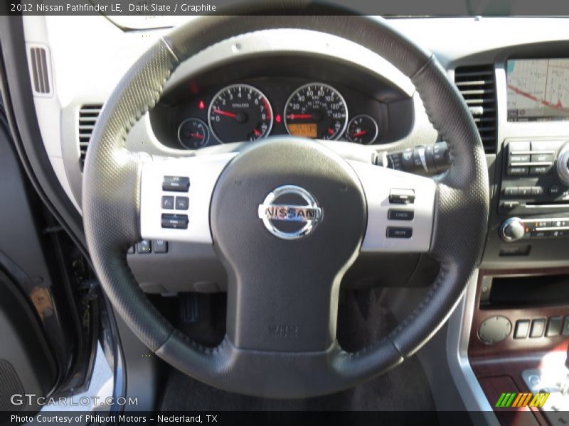 Dark Slate / Graphite 2012 Nissan Pathfinder LE