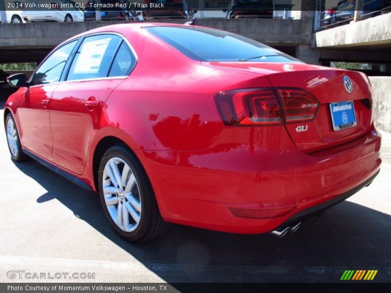 Tornado Red / Titan Black 2014 Volkswagen Jetta GLI