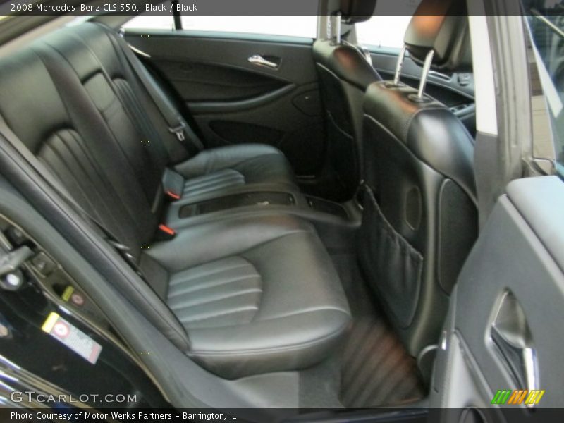 Black / Black 2008 Mercedes-Benz CLS 550