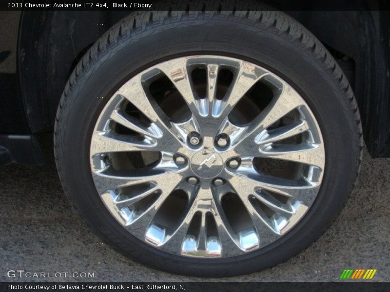 Black / Ebony 2013 Chevrolet Avalanche LTZ 4x4