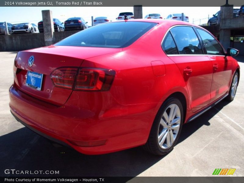 Tornado Red / Titan Black 2014 Volkswagen Jetta GLI