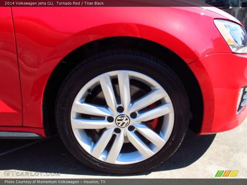 Tornado Red / Titan Black 2014 Volkswagen Jetta GLI