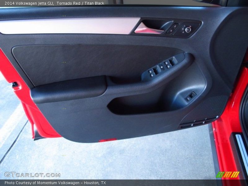 Tornado Red / Titan Black 2014 Volkswagen Jetta GLI