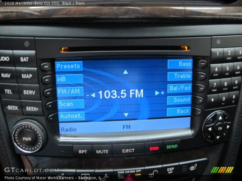 Black / Black 2008 Mercedes-Benz CLS 550
