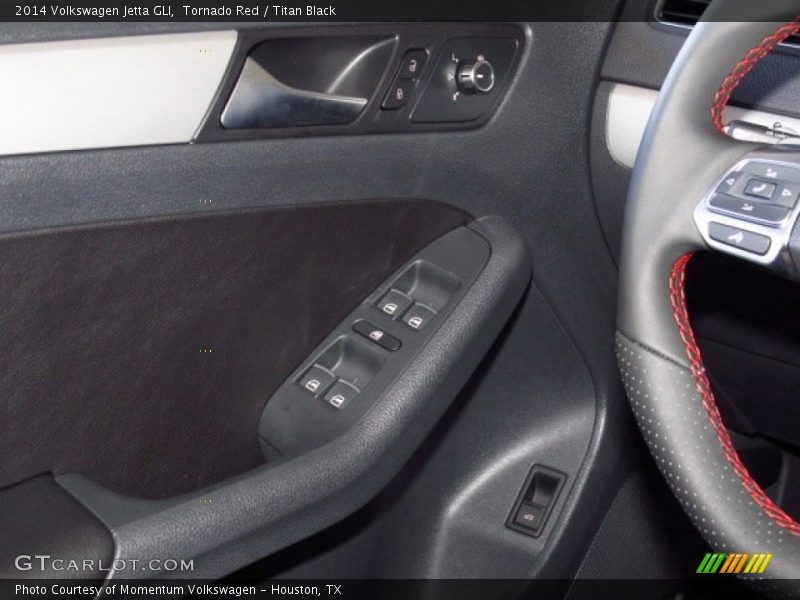 Tornado Red / Titan Black 2014 Volkswagen Jetta GLI