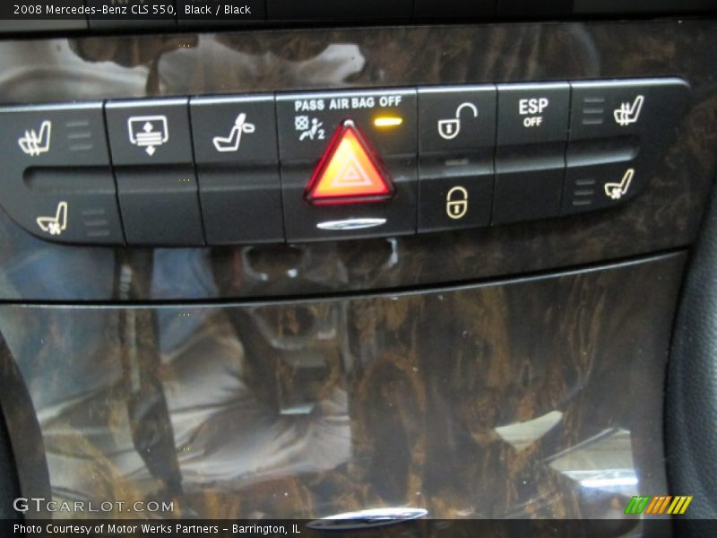 Black / Black 2008 Mercedes-Benz CLS 550