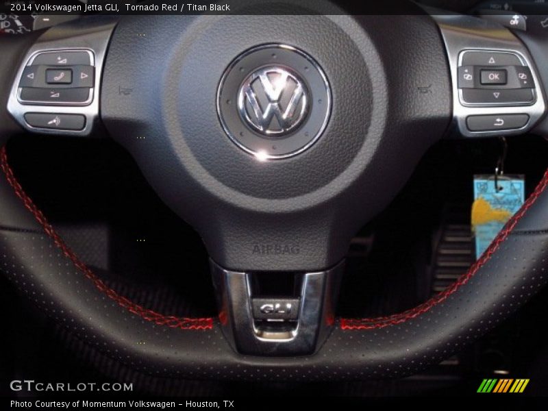 Tornado Red / Titan Black 2014 Volkswagen Jetta GLI