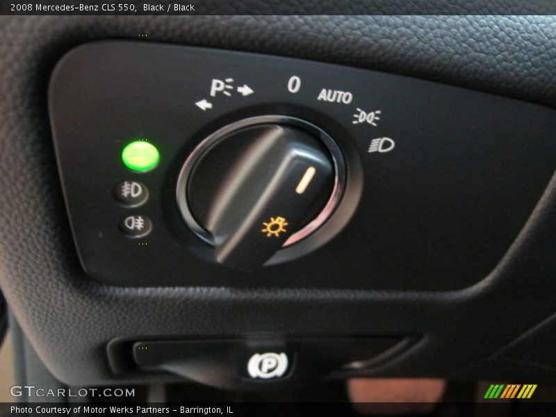 Black / Black 2008 Mercedes-Benz CLS 550