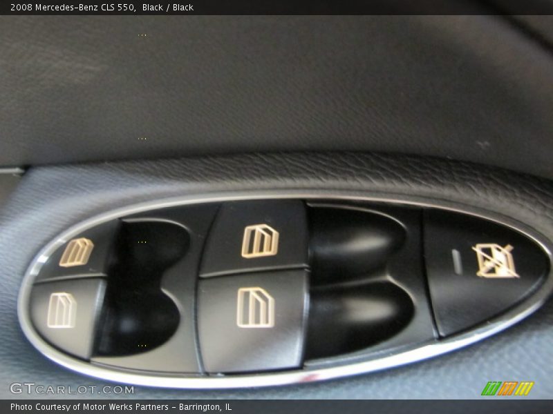 Black / Black 2008 Mercedes-Benz CLS 550