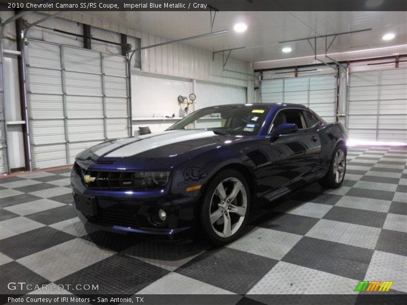Imperial Blue Metallic / Gray 2010 Chevrolet Camaro SS/RS Coupe