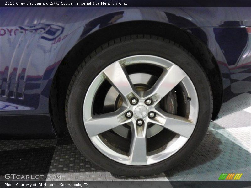 Imperial Blue Metallic / Gray 2010 Chevrolet Camaro SS/RS Coupe