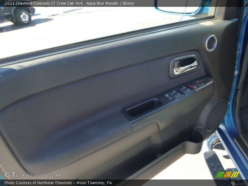 Aqua Blue Metallic / Ebony 2011 Chevrolet Colorado LT Crew Cab 4x4