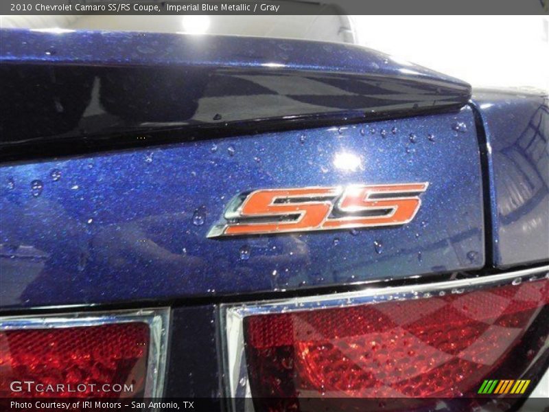Imperial Blue Metallic / Gray 2010 Chevrolet Camaro SS/RS Coupe
