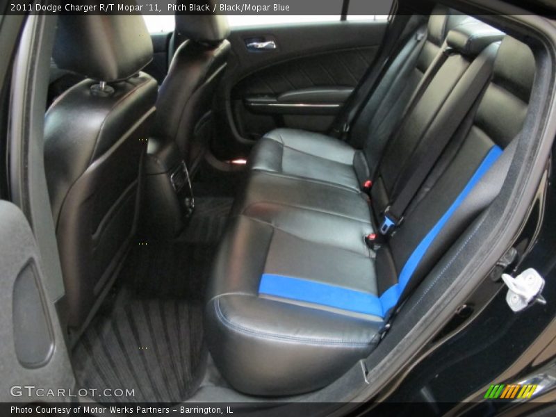 Rear Seat of 2011 Charger R/T Mopar '11