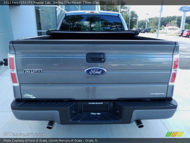 Sterling Grey Metallic / Steel Gray 2011 Ford F150 STX Regular Cab
