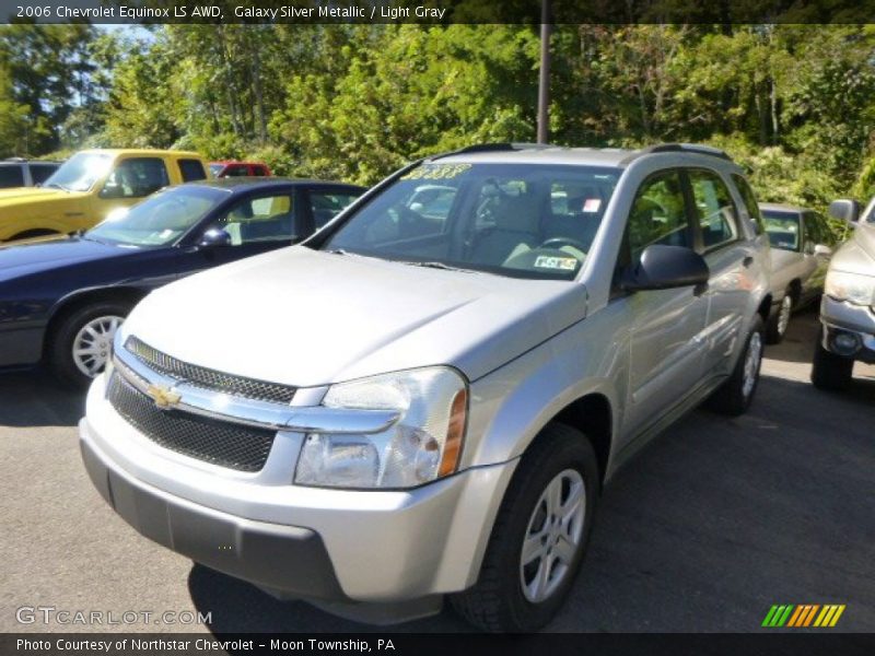 Galaxy Silver Metallic / Light Gray 2006 Chevrolet Equinox LS AWD