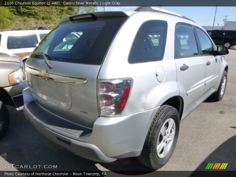 Galaxy Silver Metallic / Light Gray 2006 Chevrolet Equinox LS AWD