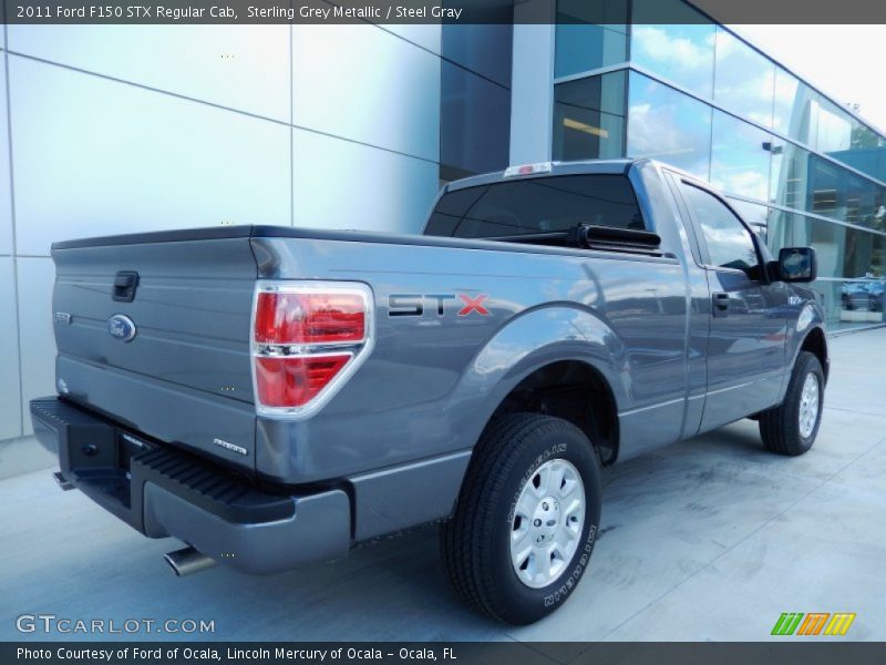 Sterling Grey Metallic / Steel Gray 2011 Ford F150 STX Regular Cab