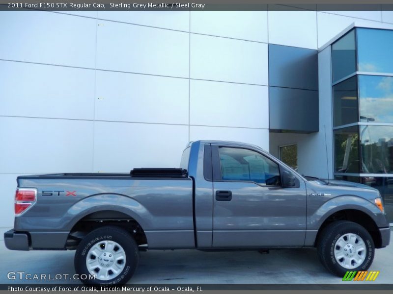 Sterling Grey Metallic / Steel Gray 2011 Ford F150 STX Regular Cab