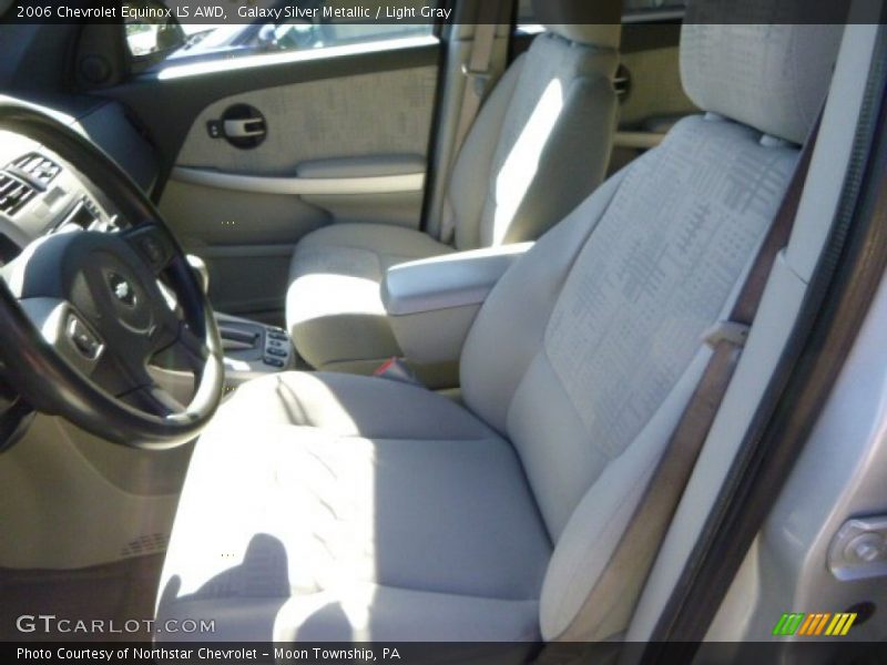 Galaxy Silver Metallic / Light Gray 2006 Chevrolet Equinox LS AWD