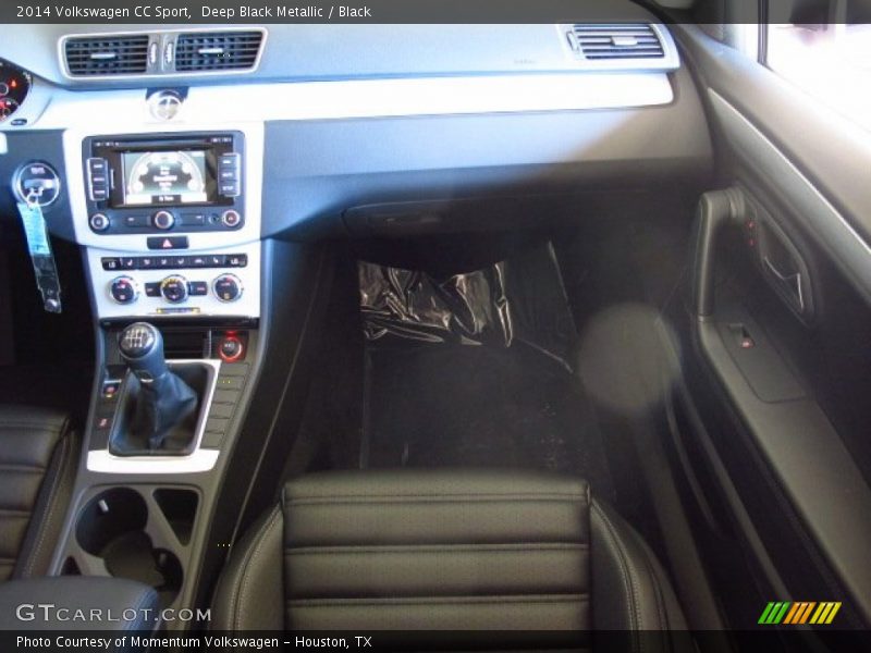 Deep Black Metallic / Black 2014 Volkswagen CC Sport