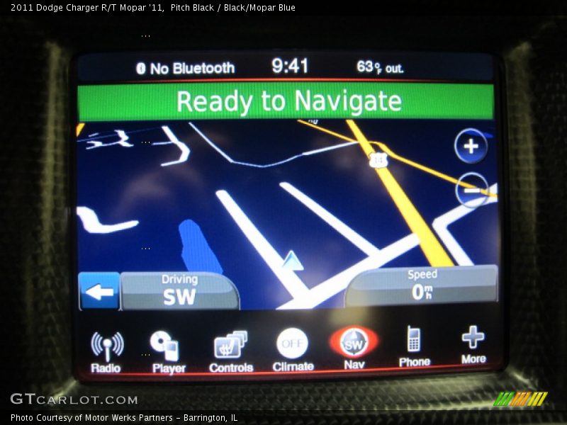 Navigation of 2011 Charger R/T Mopar '11