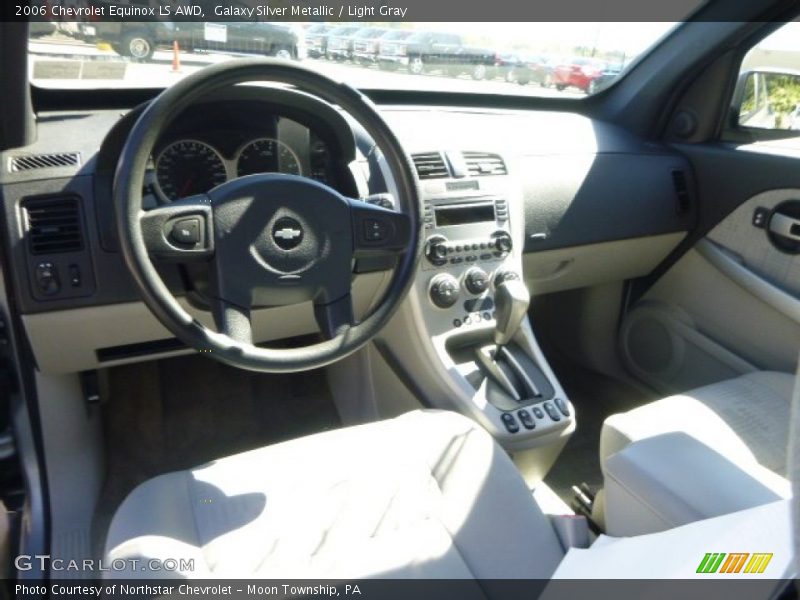 Galaxy Silver Metallic / Light Gray 2006 Chevrolet Equinox LS AWD