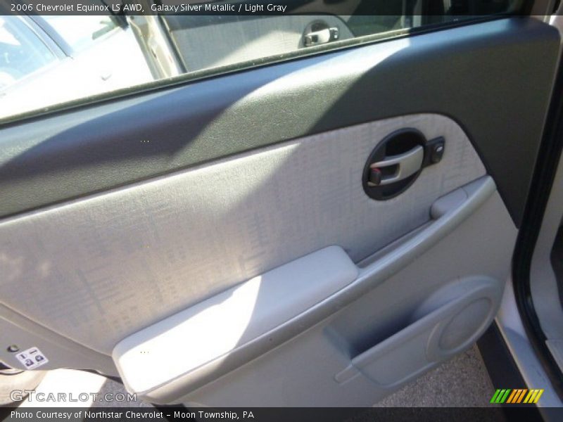 Galaxy Silver Metallic / Light Gray 2006 Chevrolet Equinox LS AWD