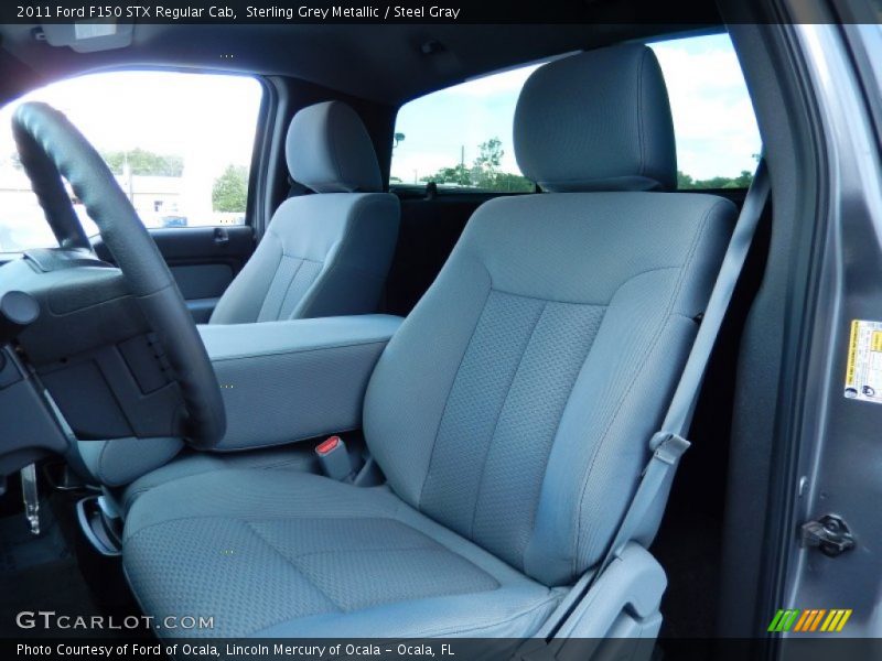 Sterling Grey Metallic / Steel Gray 2011 Ford F150 STX Regular Cab