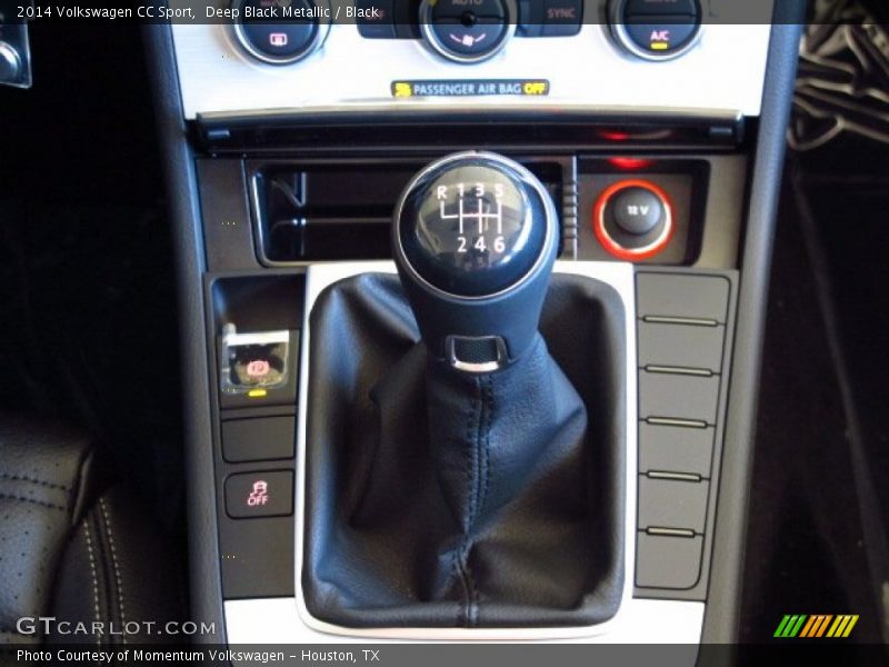 Deep Black Metallic / Black 2014 Volkswagen CC Sport