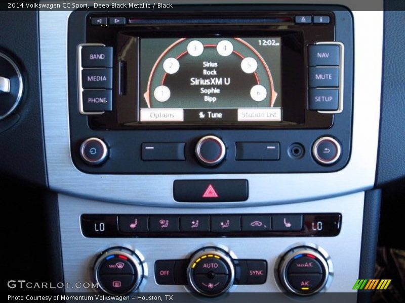 Deep Black Metallic / Black 2014 Volkswagen CC Sport