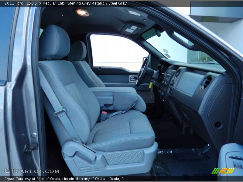 Sterling Grey Metallic / Steel Gray 2011 Ford F150 STX Regular Cab