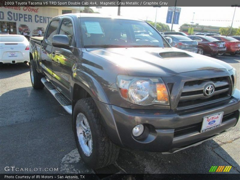 Magnetic Gray Metallic / Graphite Gray 2009 Toyota Tacoma V6 TRD Sport Double Cab 4x4