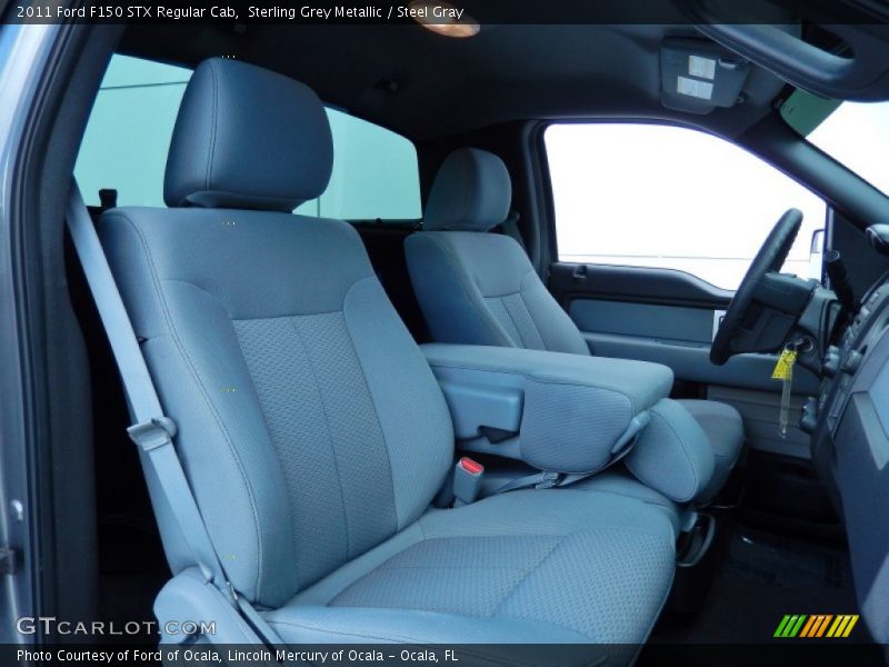 Sterling Grey Metallic / Steel Gray 2011 Ford F150 STX Regular Cab