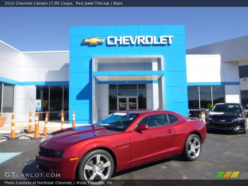 Red Jewel Tintcoat / Black 2010 Chevrolet Camaro LT/RS Coupe