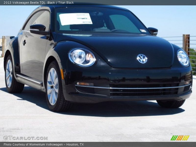 Black / Titan Black 2013 Volkswagen Beetle TDI