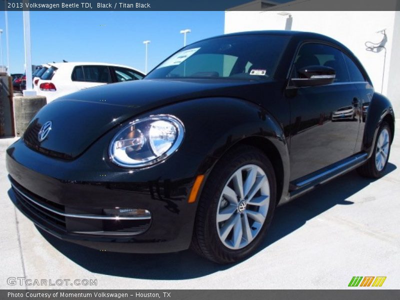 Black / Titan Black 2013 Volkswagen Beetle TDI