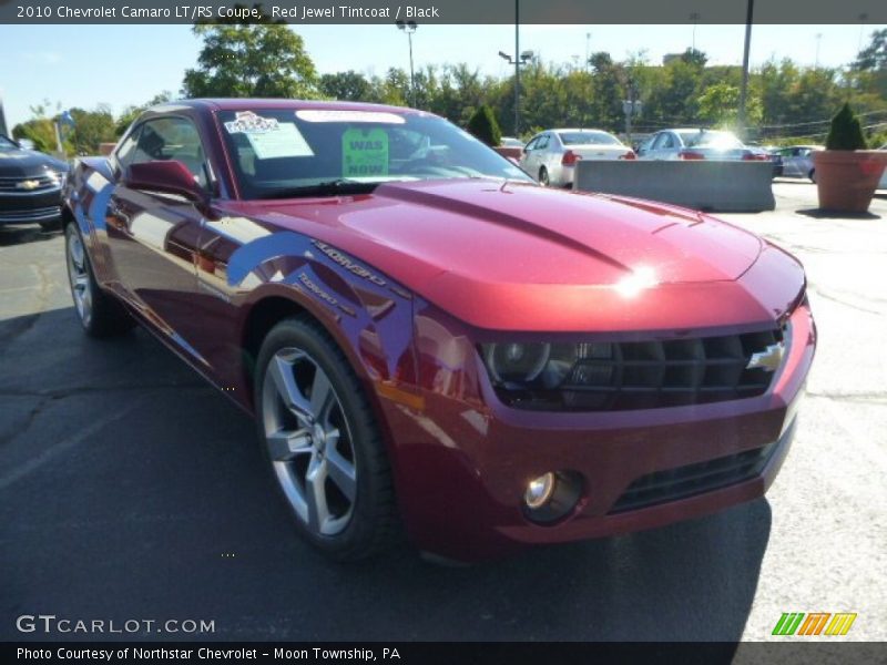 Red Jewel Tintcoat / Black 2010 Chevrolet Camaro LT/RS Coupe
