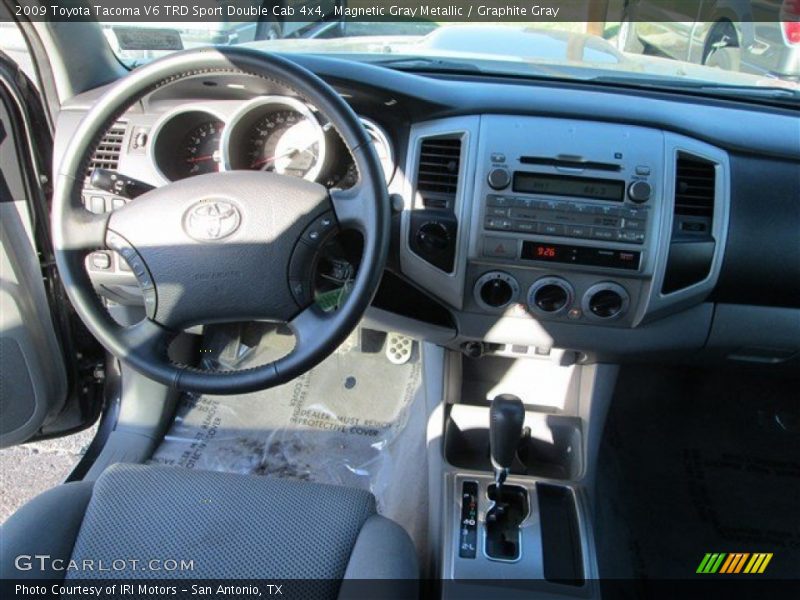 Magnetic Gray Metallic / Graphite Gray 2009 Toyota Tacoma V6 TRD Sport Double Cab 4x4