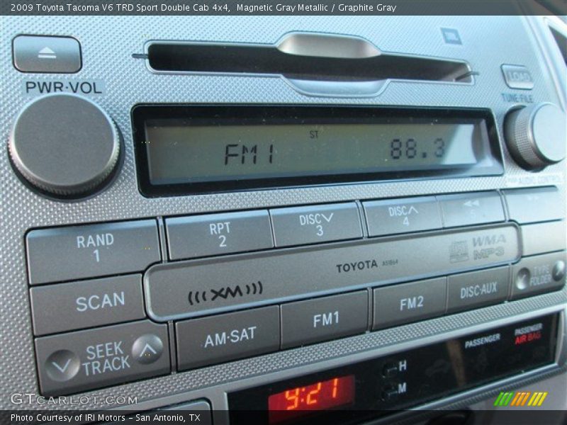 Magnetic Gray Metallic / Graphite Gray 2009 Toyota Tacoma V6 TRD Sport Double Cab 4x4