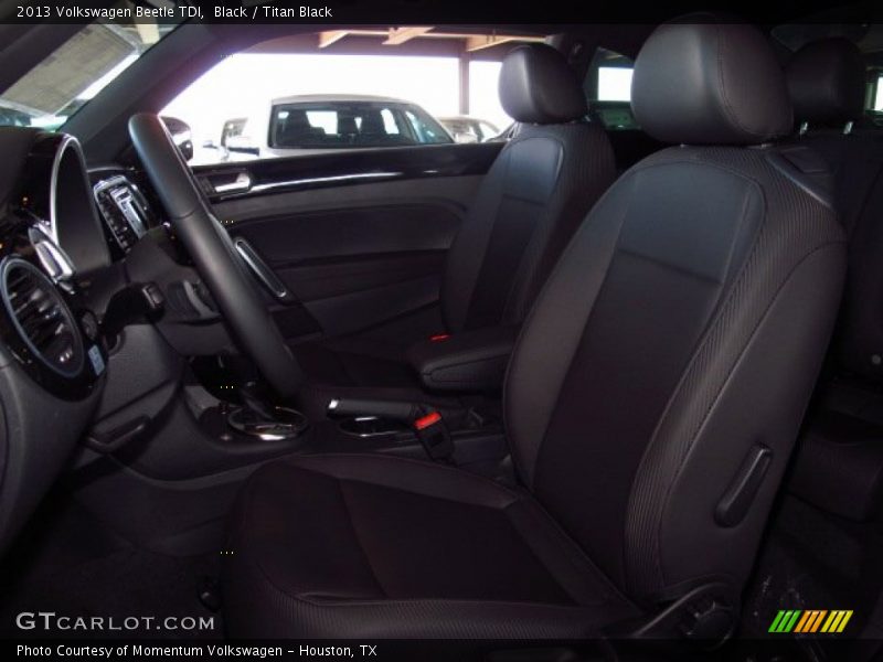 Black / Titan Black 2013 Volkswagen Beetle TDI