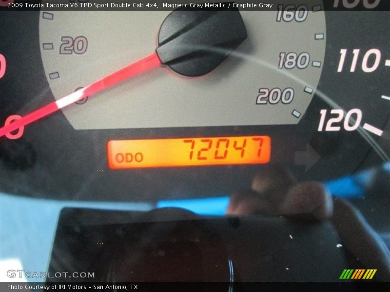 Magnetic Gray Metallic / Graphite Gray 2009 Toyota Tacoma V6 TRD Sport Double Cab 4x4