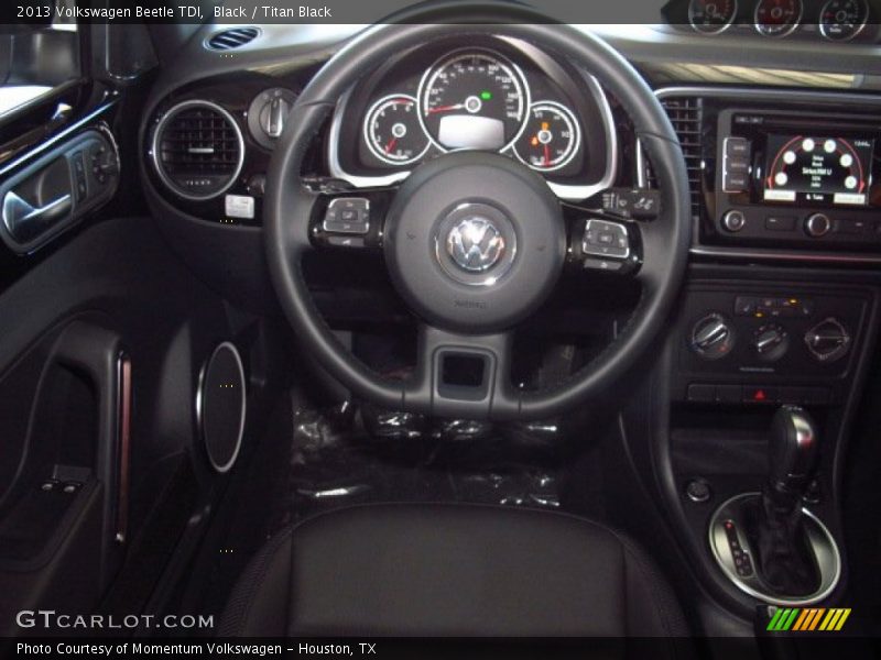 Black / Titan Black 2013 Volkswagen Beetle TDI