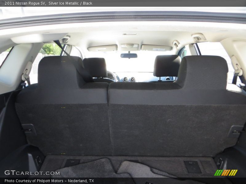 Silver Ice Metallic / Black 2011 Nissan Rogue SV