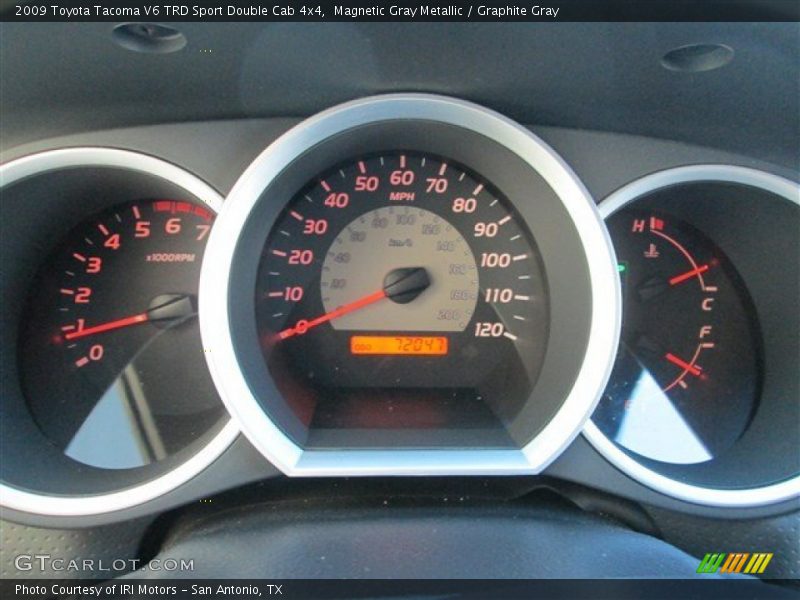 Magnetic Gray Metallic / Graphite Gray 2009 Toyota Tacoma V6 TRD Sport Double Cab 4x4
