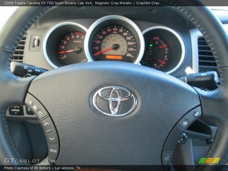 Magnetic Gray Metallic / Graphite Gray 2009 Toyota Tacoma V6 TRD Sport Double Cab 4x4