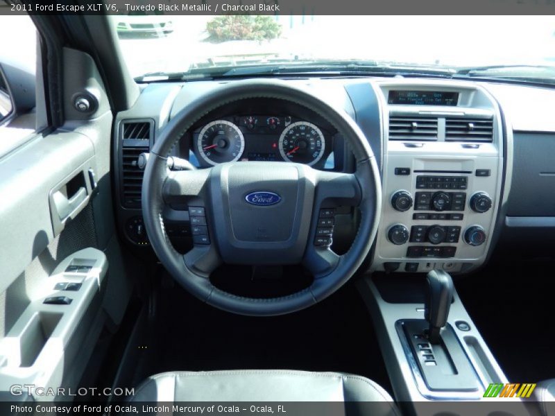 Tuxedo Black Metallic / Charcoal Black 2011 Ford Escape XLT V6